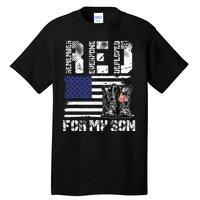 RED Friday For My Son Remember Everyone Deployed Military Tall T-Shirt