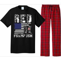 RED Friday For My Son Remember Everyone Deployed Military Pajama Set