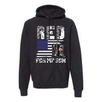 RED Friday For My Son Remember Everyone Deployed Military Premium Hoodie