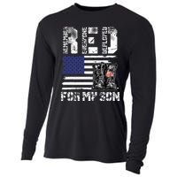 RED Friday For My Son Remember Everyone Deployed Military Cooling Performance Long Sleeve Crew