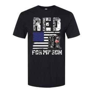 RED Friday For My Son Remember Everyone Deployed Military Softstyle CVC T-Shirt