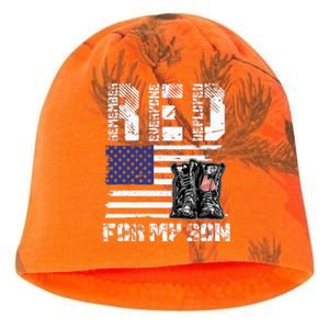 RED Friday For My Son Remember Everyone Deployed Military Kati - Camo Knit Beanie