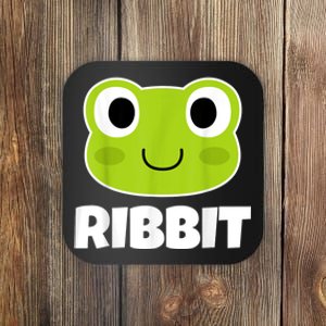 Ribbit Frogs | Frog Lover Coaster