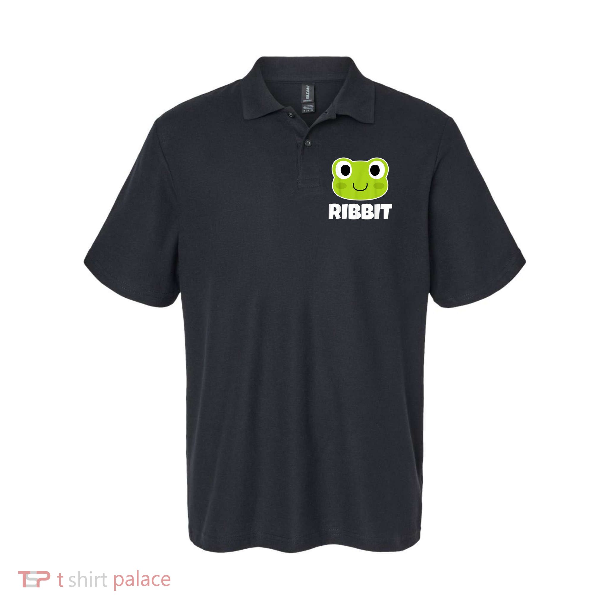 Ribbit Frogs | Frog Lover Polo