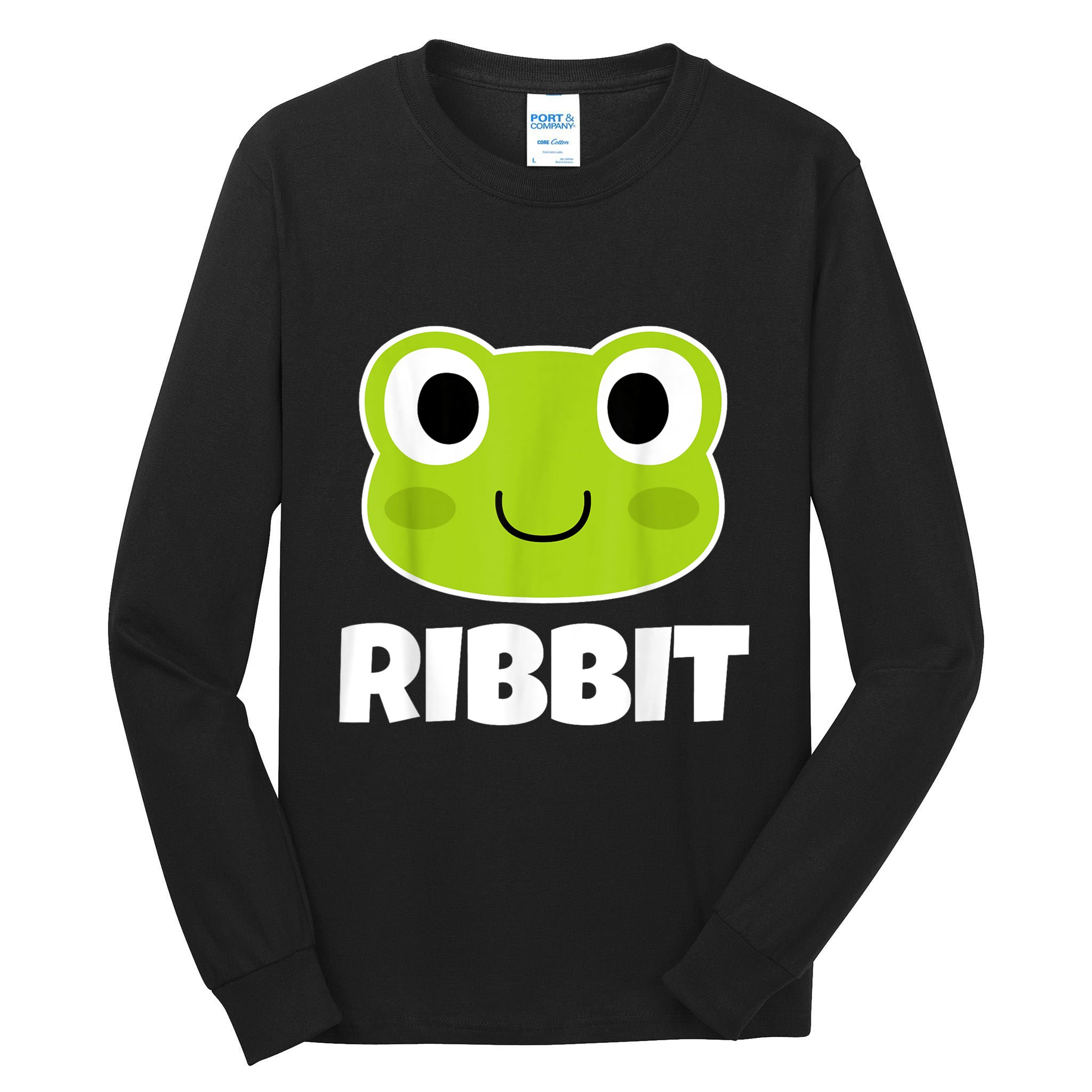Ribbit Frogs | Frog Lover Tall Long Sleeve T-Shirt