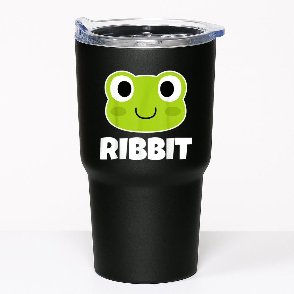 Ribbit Frogs | Frog Lover Tumbler