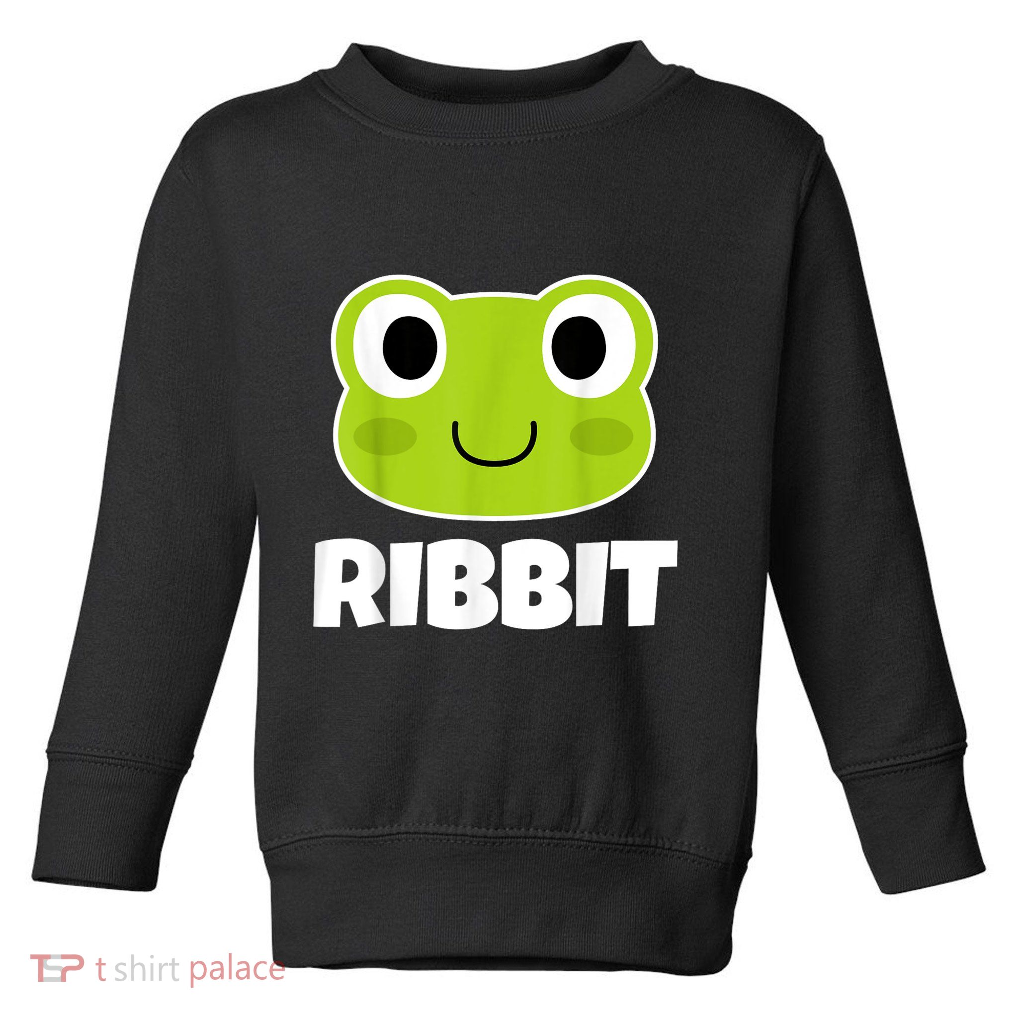 Ribbit Frogs | Frog Lover Toddler Sweatshirt