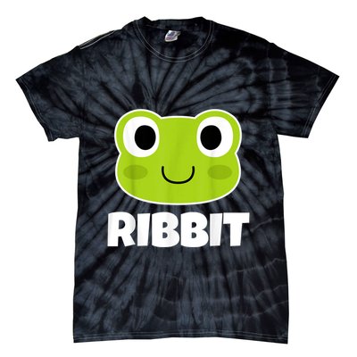 Ribbit Frogs | Frog Lover Tie-Dye T-Shirt