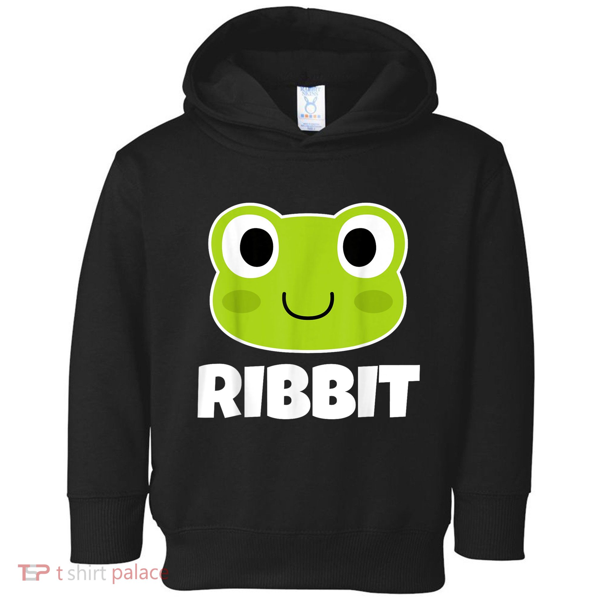 Ribbit Frogs | Frog Lover Toddler Hoodie