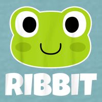 Ribbit Frogs | Frog Lover Sueded Cloud Jersey T-Shirt