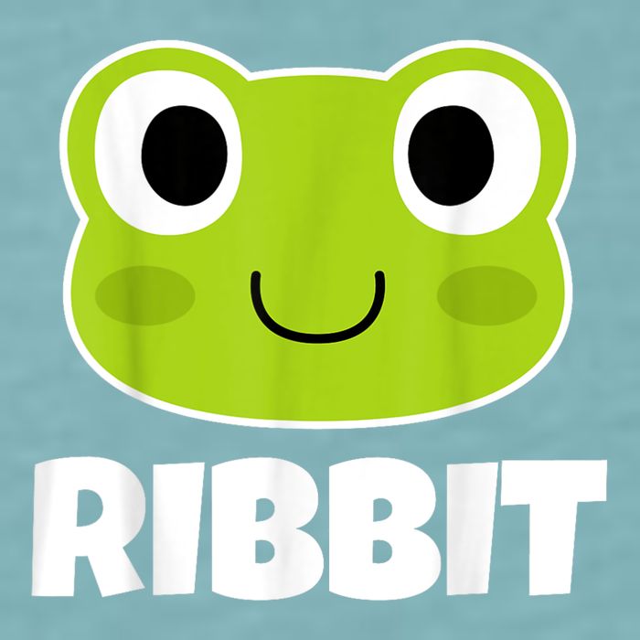 Ribbit Frogs | Frog Lover Sueded Cloud Jersey T-Shirt