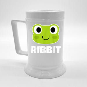 Ribbit Frogs | Frog Lover Beer Stein