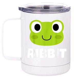 Ribbit Frogs | Frog Lover 12 oz Stainless Steel Tumbler Cup