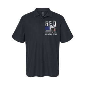 Red Friday For My Son Remember Everyone Deployed Military Softstyle Adult Sport Polo