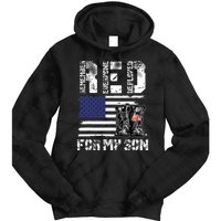 Red Friday For My Son Remember Everyone Deployed Military Tie Dye Hoodie