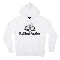 Rolling Fatties Funny Cat Lover Hoodie