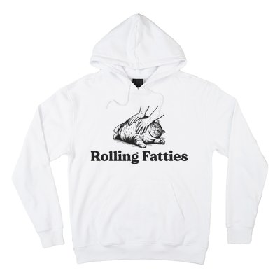 Rolling Fatties Funny Cat Lover Hoodie