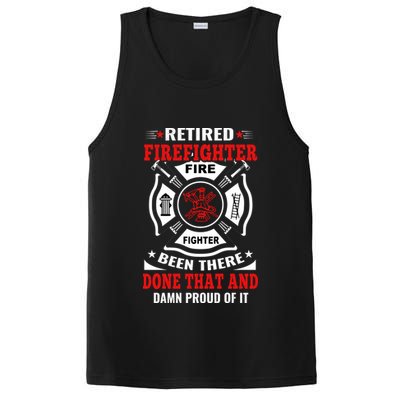 Retired Firefighter Fire Fighter Been There Done That And Damn Proud Of It PosiCharge Competitor Tank