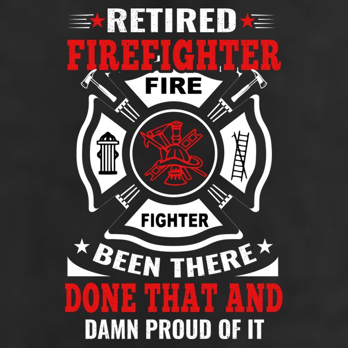 Retired Firefighter Fire Fighter Been There Done That And Damn Proud Of It Trucker Hat