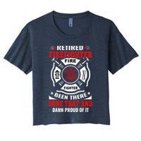 Retired Firefighter Fire Fighter Been There Done That And Damn Proud Of It Crop Top