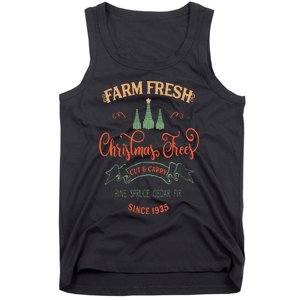 Rt's farm fresh christmas trees pine spruce fir cedar Tank Top