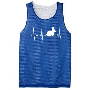 Rabbit Funny Gift Bunny Rabbit Heartbeat Hooded Gift Mesh Reversible Basketball Jersey Tank