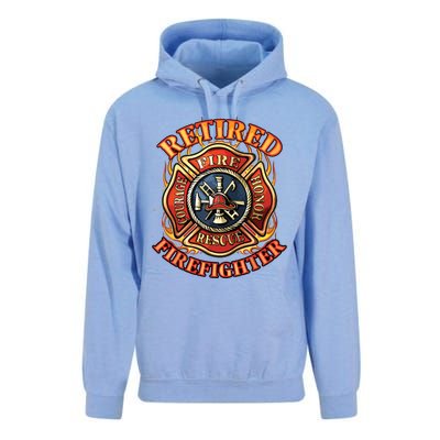 Retired Firefighter Gift Fireman Retirement Party Gift Unisex Surf Hoodie