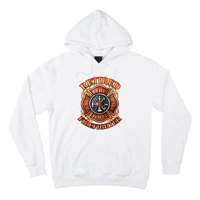 Retired Firefighter Gift Fireman Retirement Party Gift Hoodie