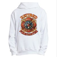 Retired Firefighter Gift Fireman Retirement Party Gift Urban Pullover Hoodie