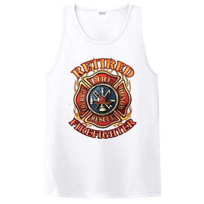 Retired Firefighter Gift Fireman Retirement Party Gift PosiCharge Competitor Tank