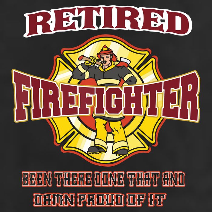 Retired Firefighter Gift For Fireman Fire Fighter Cool Comfort Performance Bucket Hat