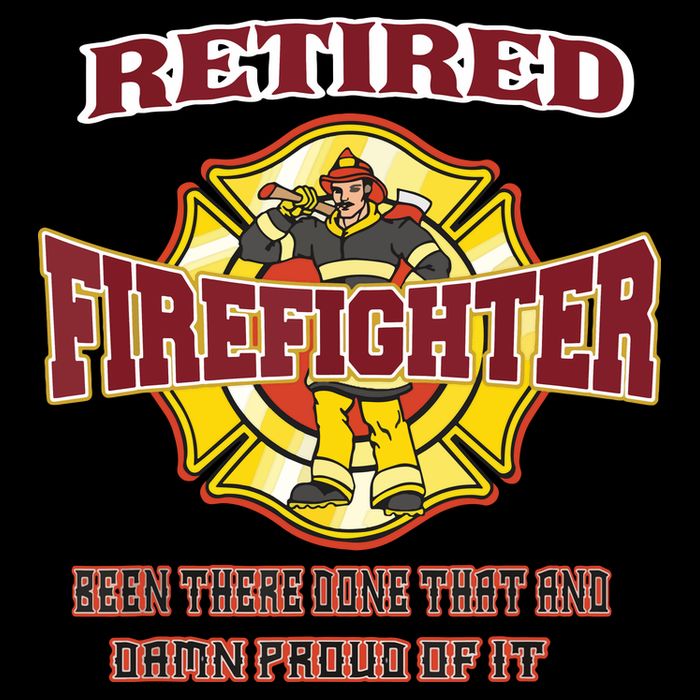 Retired Firefighter Gift For Fireman Fire Fighter Backpack