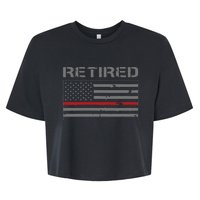 Retired Firefighter Gifts Firefighter Retirement Gifts Bella+Canvas Jersey Crop Tee