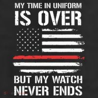 Retired Firefighter Gifts Shirts Thin Red Line Cool Comfort Performance Bucket Hat