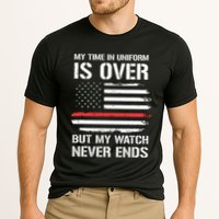 Retired Firefighter Gifts Shirts Thin Red Line Cooling Performance Crew T-Shirt