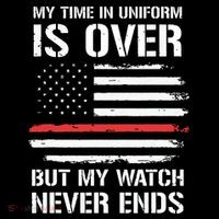 Retired Firefighter Gifts Shirts Thin Red Line Impact Tech Backpack