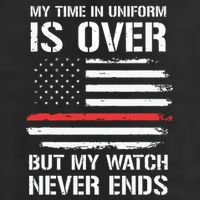 Retired Firefighter Gifts Shirts Thin Red Line Adult Drive Performance Visor