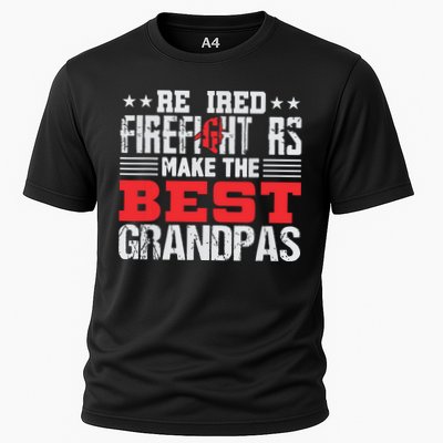 Retired Firefighter Grandpa Fireman Retirement Gift Performance Shirt