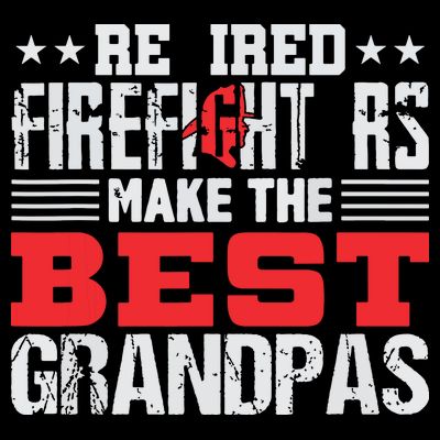Retired Firefighter Grandpa Fireman Retirement Gift T-Shirt