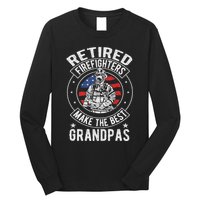 Retired Firefighter Grandpa Fireman Retirement Long Sleeve Shirt