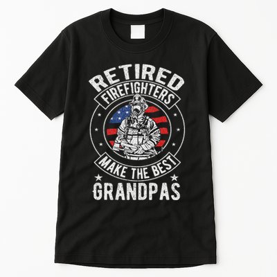 Retired Firefighter Grandpa Fireman Retirement Tall T-Shirt