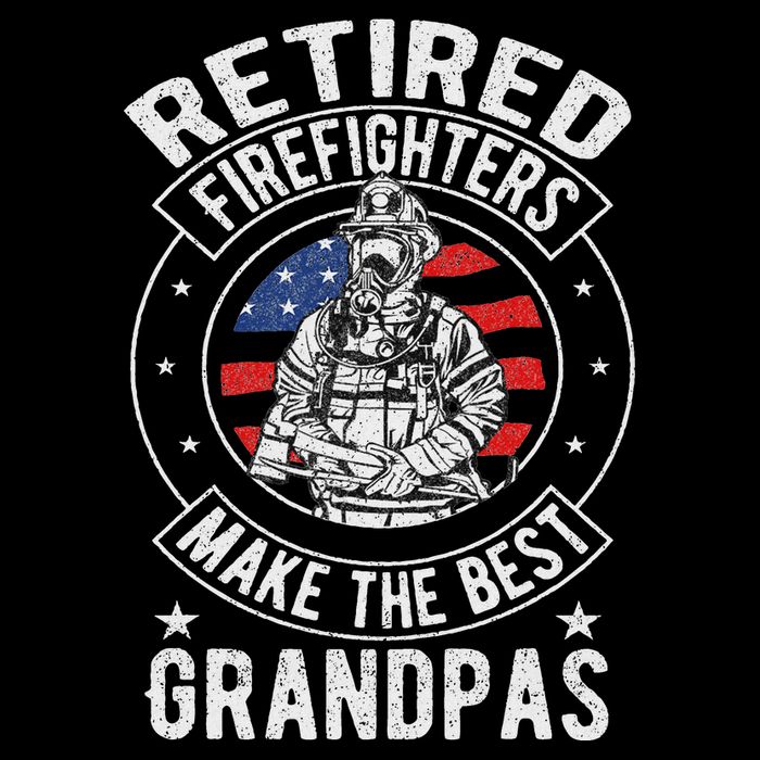 Retired Firefighter Grandpa Fireman Retirement Baby Bodysuit