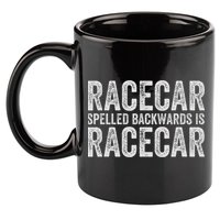 Racecar For Gift Mechanic Fast Race Car Racing Funny 11oz C Handle Ceramic Mug