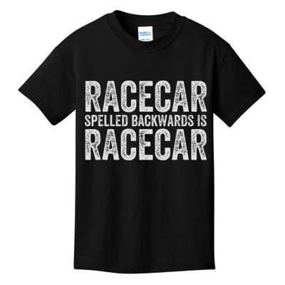 Racecar For Gift Mechanic Fast Race Car Racing Funny Kids T-Shirt
