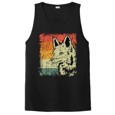 Retro Fox Gift Vintage Fox PosiCharge Competitor Tank