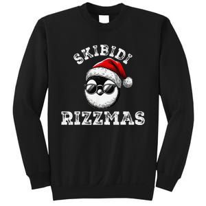 Rizzmas Funny Gen Alpha Slang Christmas Penguin Gift Sweatshirt