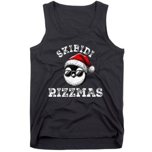 Rizzmas Funny Gen Alpha Slang Christmas Penguin Gift Tank Top