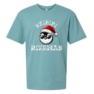 Rizzmas Funny Gen Alpha Slang Christmas Penguin Gift Sueded Cloud Jersey T-Shirt