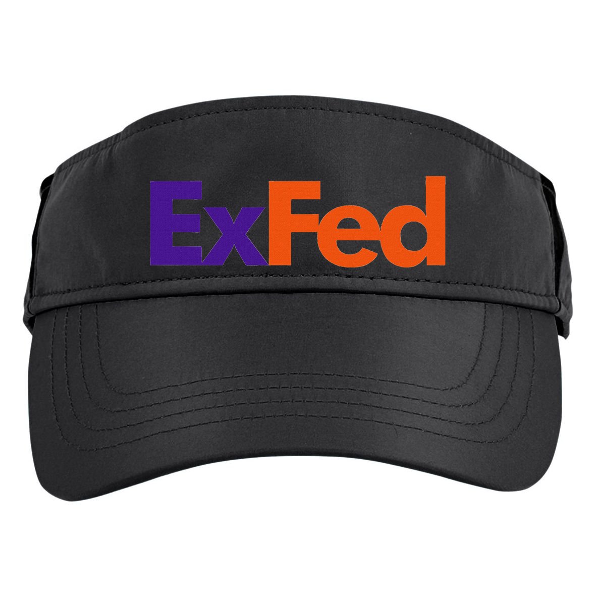 Retired Federal Government Worker Ex Fed Adult Drive Performance Visor