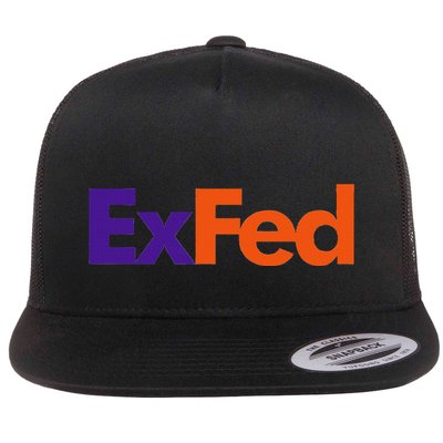 Retired Federal Government Worker Ex Fed Flatbill Hat